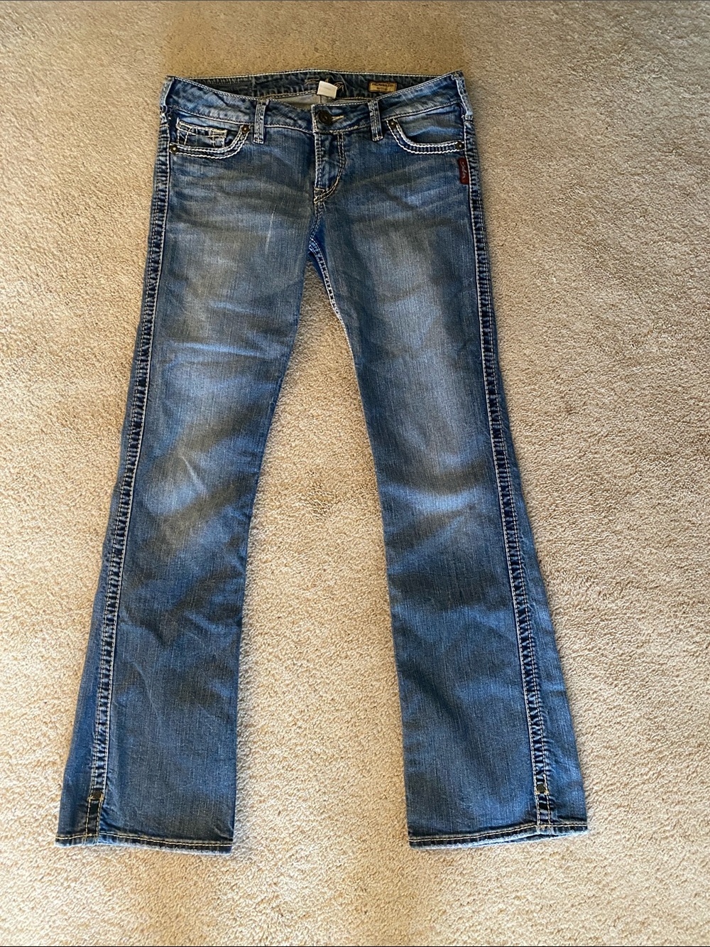 Silver Jeans Women's Light Blue Flare Jeans